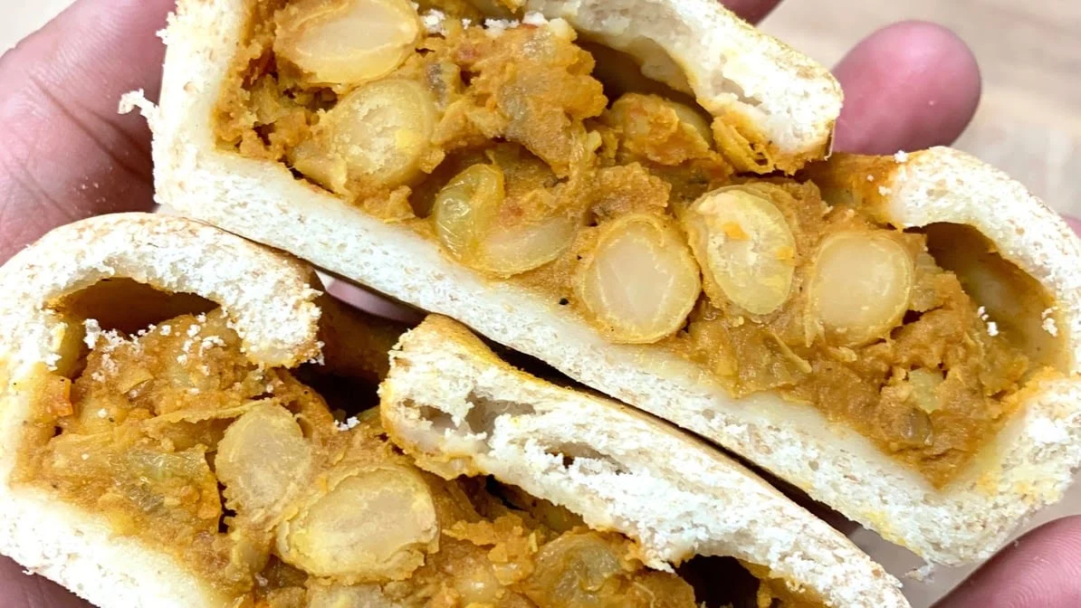 Garbanzo Curry - Freshly prepared Garbanzo Curry.